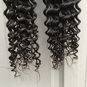Natural unprocessed kinky curly 10a grade hair vietnam hair virgin human hair from very young girls