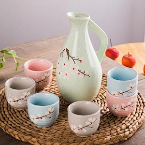 Popular Home Used Porcelain Tea Pot Cup Set  Handmade Ceramic Tea Set Customized Logo Door Gifts