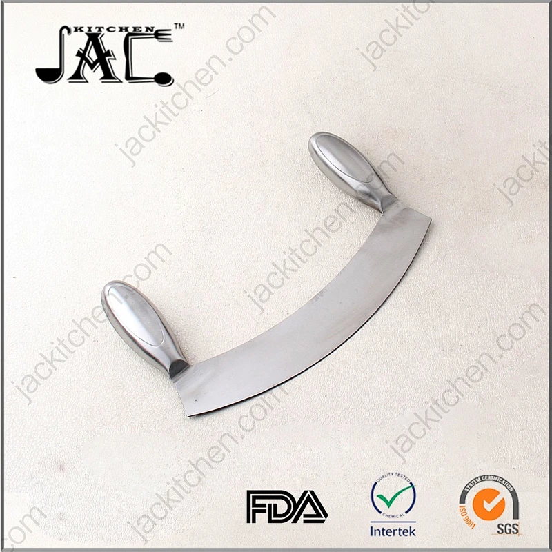High Quality Food Grade Stainless Steel Mezzaluna Chopper