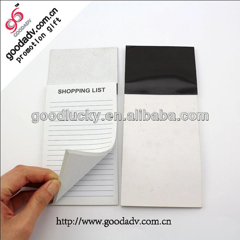 Custom shaped and funny oem logo advertising magnetic scratch pad