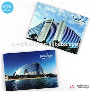 Printed tourist souvenirs tinplate fridge magnet / magnet fridge custom