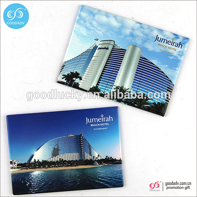 Printed tourist souvenirs tinplate fridge magnet / magnet fridge custom