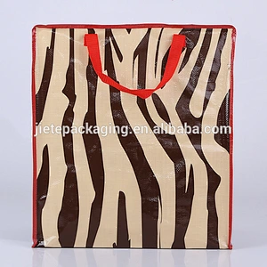 carrying soft loop handle pp woven shopping bags