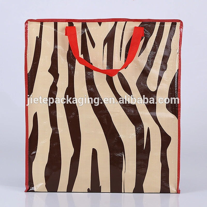 carrying soft loop handle pp woven shopping bags