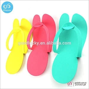 Comfy indoor shoe hotel simple slipper EVA material disposable flip flop