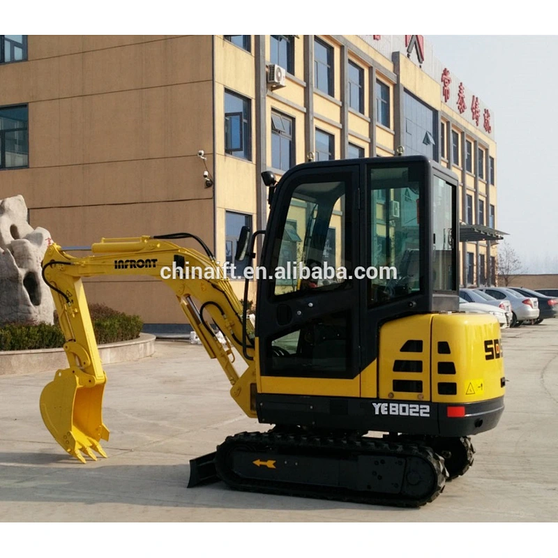 1.8T YE8018 crawler digger hydraulic mini excavator