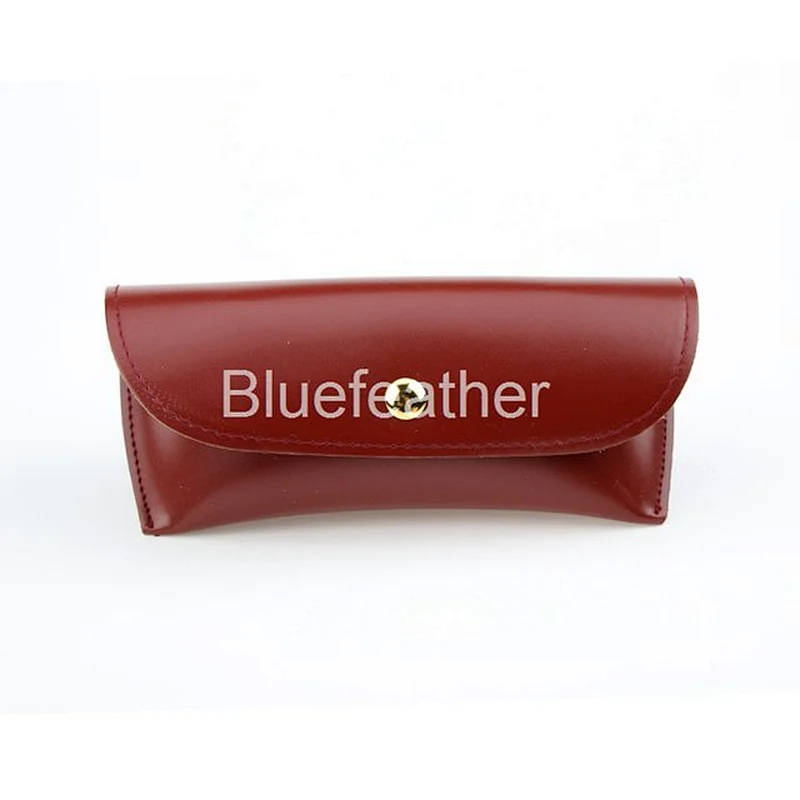 Men's Big-sized PU Leather sun glass case