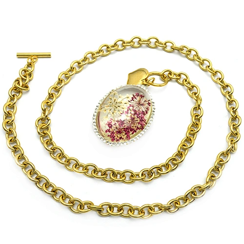 gold plated jewelry set