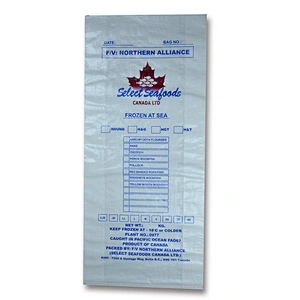 Moisture proof polypropylene pp woven feed packing bag for fish