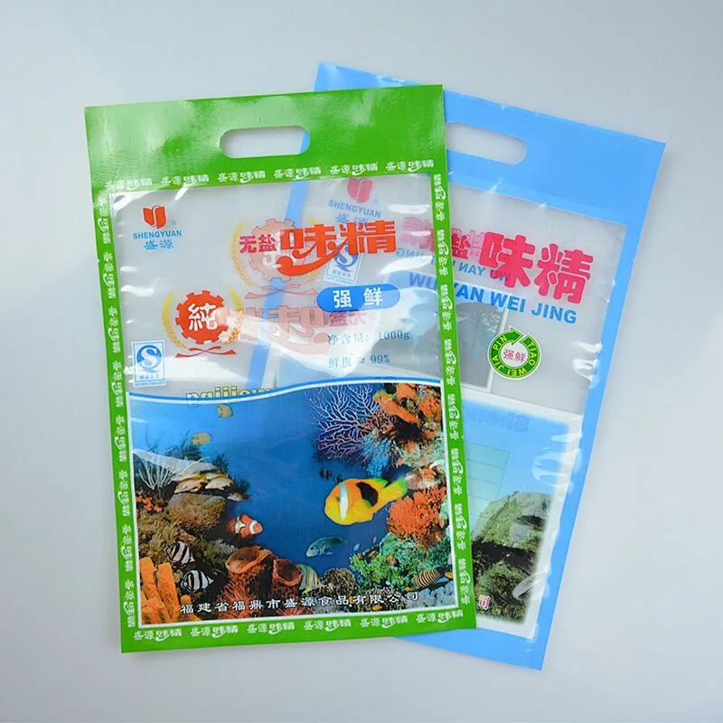 Custom color print PE bag for MSG monosodium glutamate, seasoning packaging bag