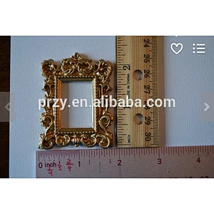 hotsale Baroque Picture Frame cake decor silicone cake mold
