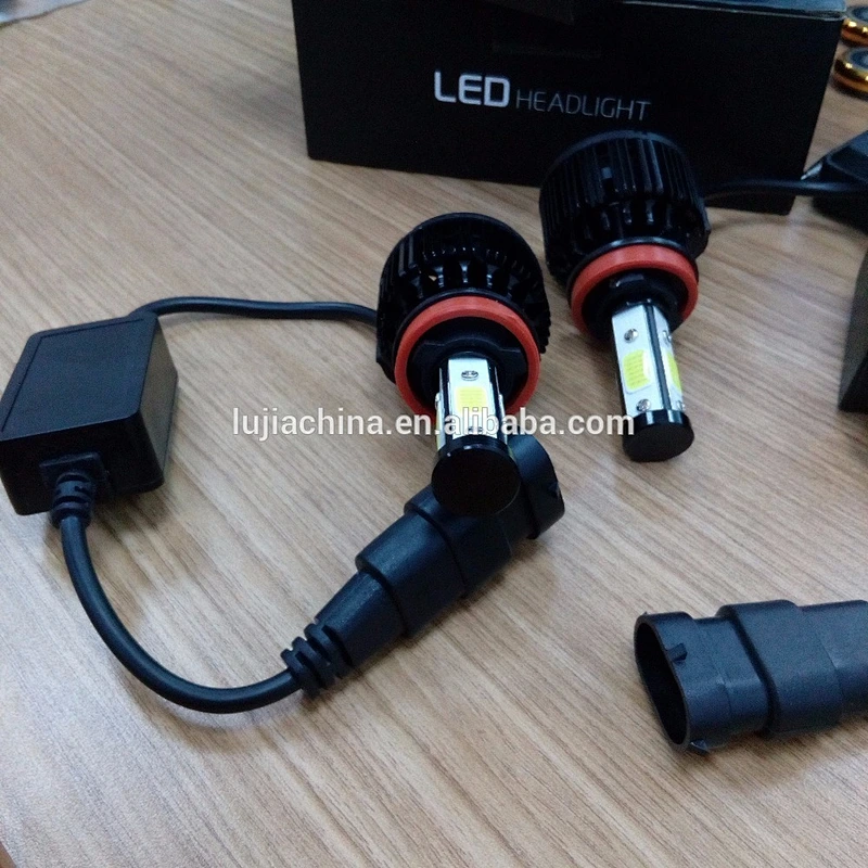 Lujia H11 X6 China auto parts H11 led headlight mini car led projector for h4 h7 S2 9007 auto LED headlamp bulbs