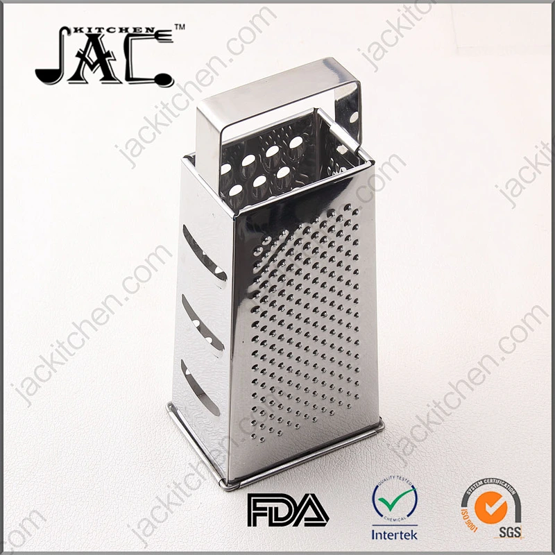 Large Size Full Stainless Steel Stong 4-Sided Kitchen Box Cheese Grater