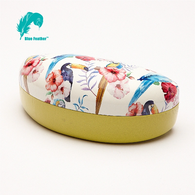 Premium Hard Sunglasses Case with Multicolor Blossom Designs for Modern Females