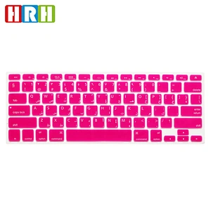 Retail Custom Waterproof Colored Laptop With Arabic english laptop keyboard For Macbook Pro a1342 arabic keyboard