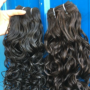 The best selling style southeast asian hair wholesale human hair raw indian temple hair directly from india
