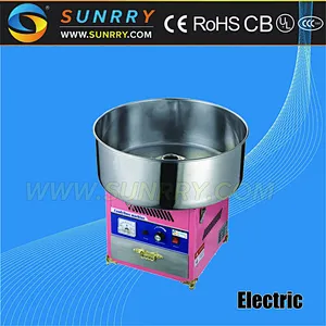 Hot Commercial Manufacturing Automatic Cotton Candy Floss Machine for Sale