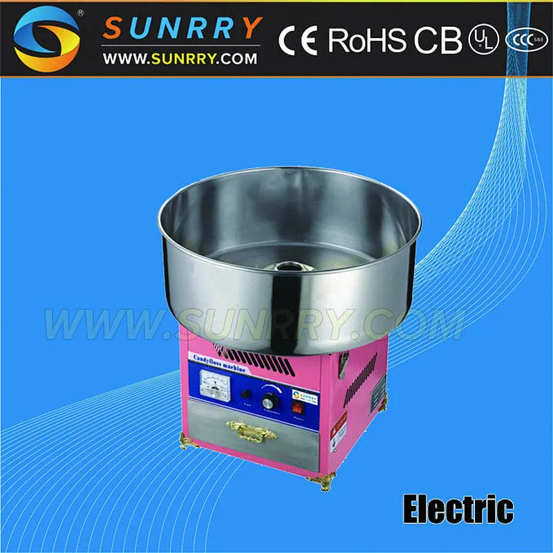Hot Commercial Manufacturing Automatic Cotton Candy Floss Machine for Sale