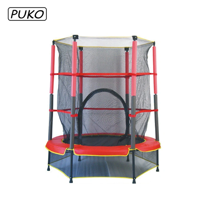 TX-B7105 Round Kids Gymnastic Trampoline With Safety Net