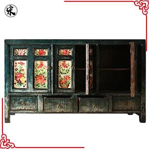 chinese antique porcelain painted oriental furniture