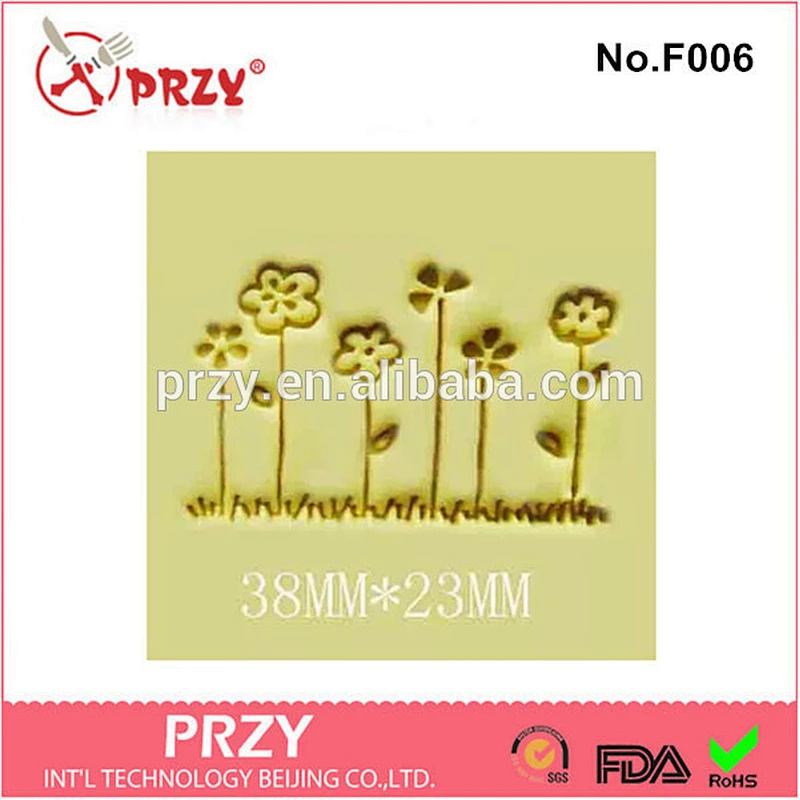 ST006 PRZY handmade diy flower soap stamp