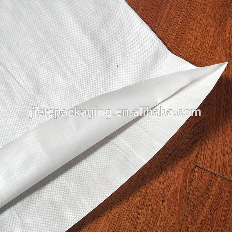 Creamy white UV pp woven packaging bag, rice, feed, fertilizer, sugar, cement, wood packaging bag
