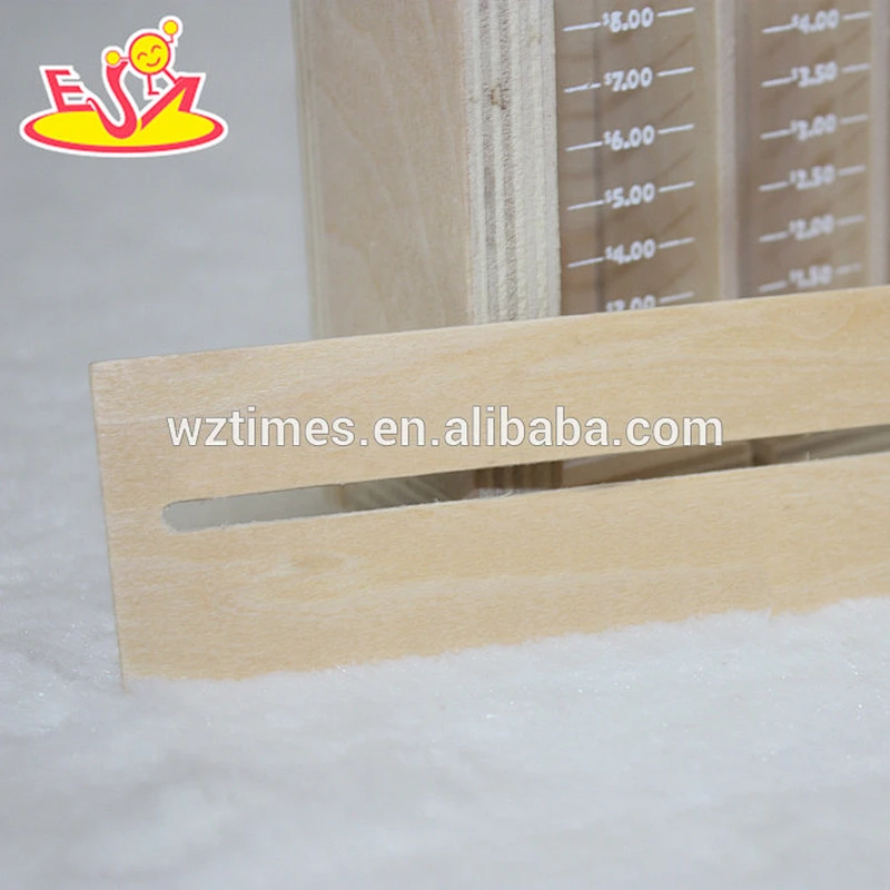 2018 new fashion children toys wooden coin bank W03B050