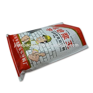 Guaranteed quality bopp laminated pp woven mortar/cement bags