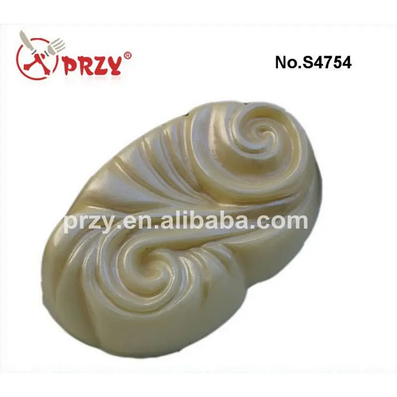 S4754 3D Cloud Lemon Buttercream Cocoa Butter Soap Mold Silicone Molds