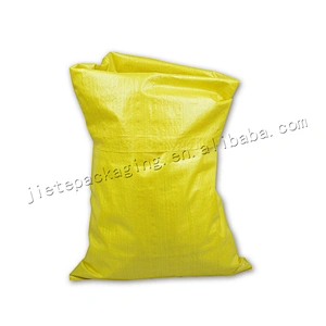 Wholesale yellow plastic pp woven sand bag for agricultural, industrial, building use
