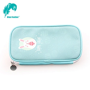 Student's Favourite Pu Leather Pencil Bag