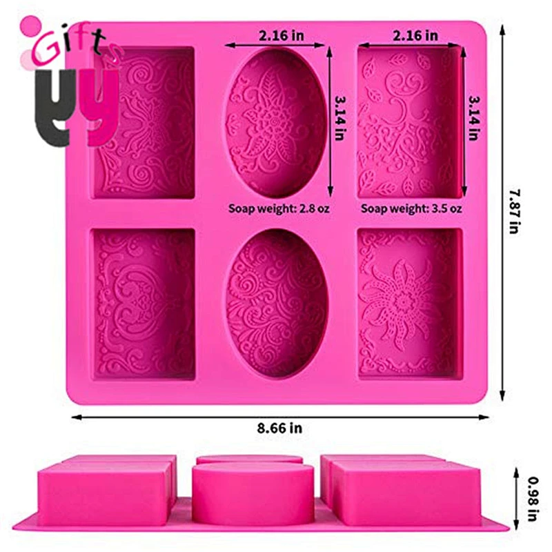 soap DIY  silicone handmade soap mold