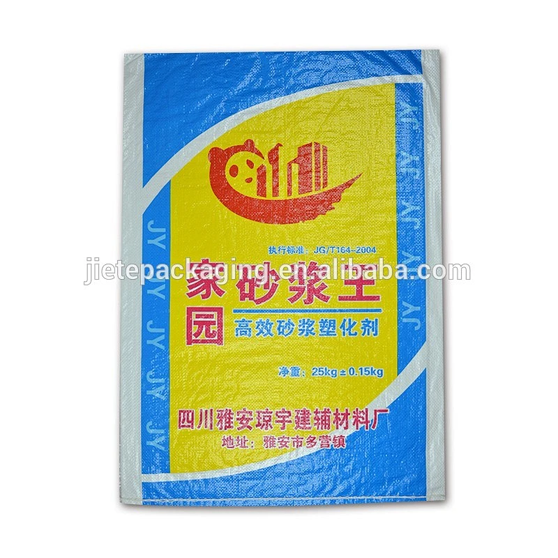 10kg pp woven cement bag, cement packing bag, cement bag plant