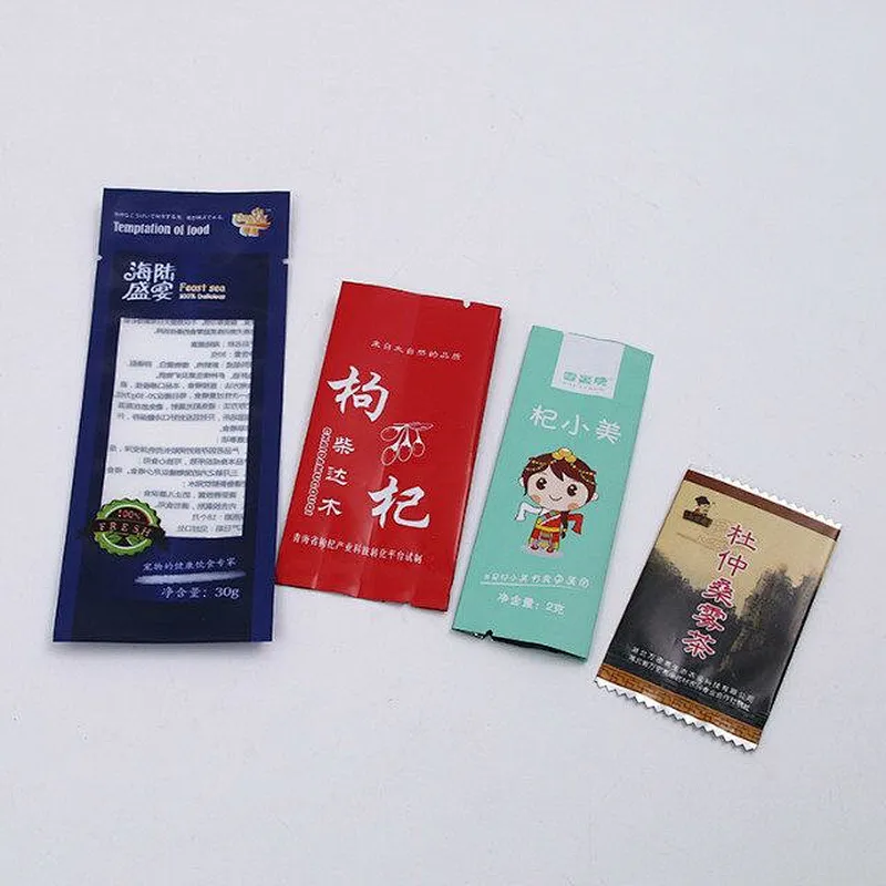 Custom wholesale PE printing plastic packaging bags for food