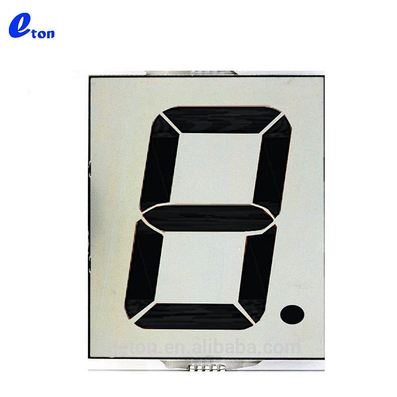 7 segment 1 digit TN custom size shape LCD screen