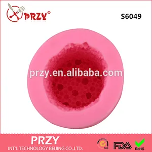 Bubble shape silicone mold for soap cylinder-shaped silicone mold