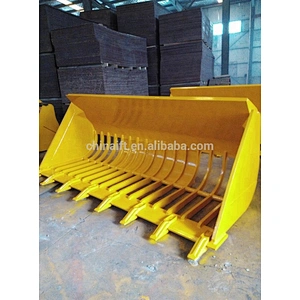 Infront wheel loader 3.6m3 skeleton bucket for 966F 966D 966G 955F for sale