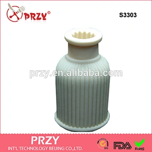 S3303 vase handmade soap handmade silicone mould 3d vase decorative silicone mould for soap