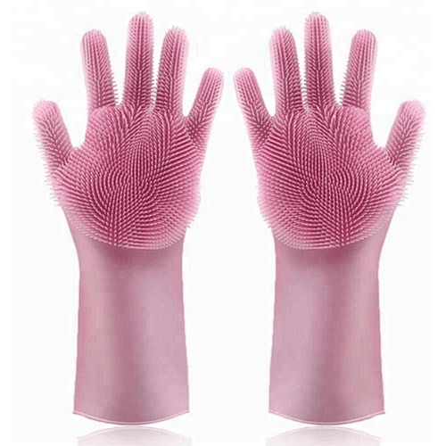New products silicone scrubbing gloves for dish