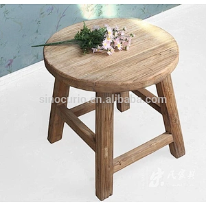 china antique furniture rustic recycle polished wood coffee table