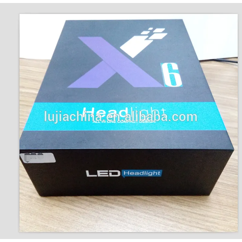 X6 9005 high performance 12V 24V cars accessories led headlight for Suzukii,MOTO Hondaa,hb3 hb4 9004 9005 9007 headlamp kits