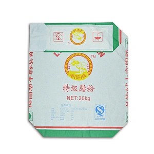 20kg40kg kraft paper bag for cement putty powder packaging