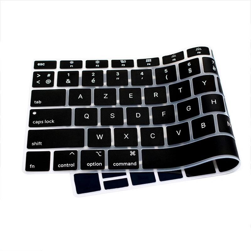 French Keyboard Skin Silicone Keyboard Protective Film For Macbook Air 13