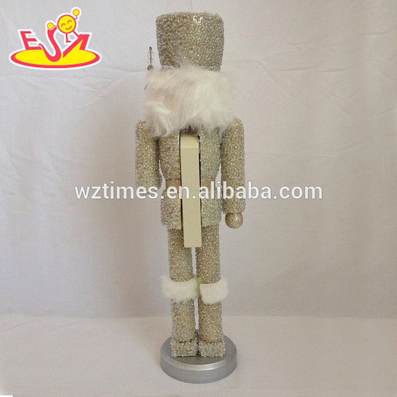 wholesale high quality wooden toys children like large christmas nutcrackers W02A069B