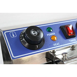 Electric Stainless Steel Double Tank Turkey Fryer Machine for Chicken Nuggets Frying