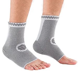 Factory direct supply ankle brace compression elastic bamboo fiber ankle support