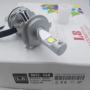 G8 V8 V9 Lujia car accessories 60W led kit 4300K 6000K XHP70 7000lm L8 H4 led headlight bulbs