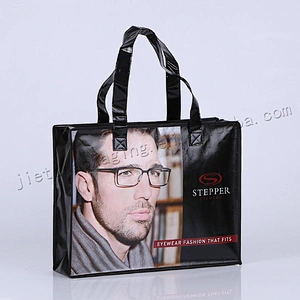 Factory wholesale cheap price bopp laminated printed plastic pp non woven tote shopping bag