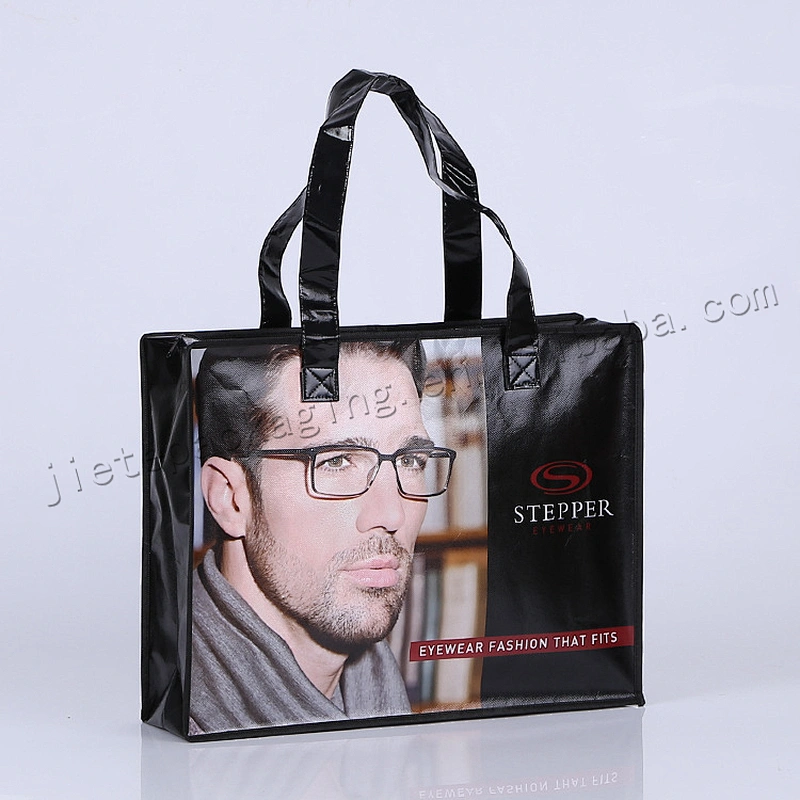 Factory wholesale cheap price bopp laminated printed plastic pp non woven tote shopping bag