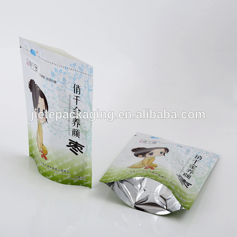 Customized PE laminated food, snack, date packaging bag
